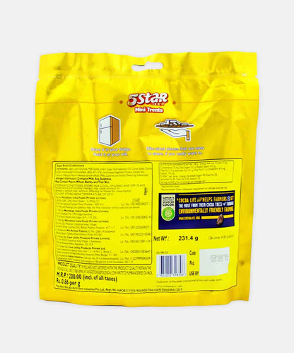 Cadbury 5 Star Mini Treat Jumbo Pack 26 Units 231.4 Gm