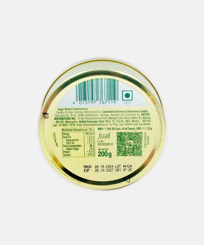 Cavendish & Harvey Tropical Clear Mint Drop 200 Gm