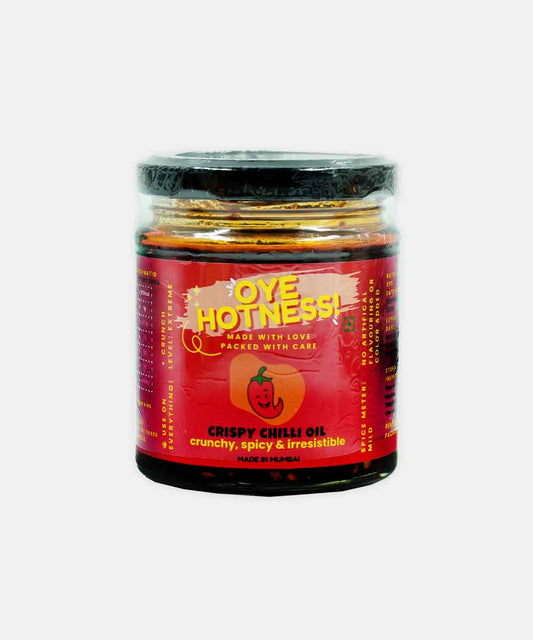 Oye Hotness Crispy Chilli Oil 180 Gm