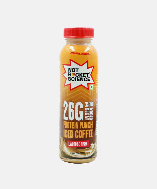 Not Rocket Sciense26G Protein Punch Iced Coffee Shake Lactose Free No Added Sugar  280 Ml