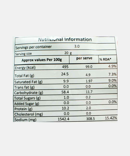 Ganesh Papad Yuvan Quinoa Paprika Crisps 60 Gm