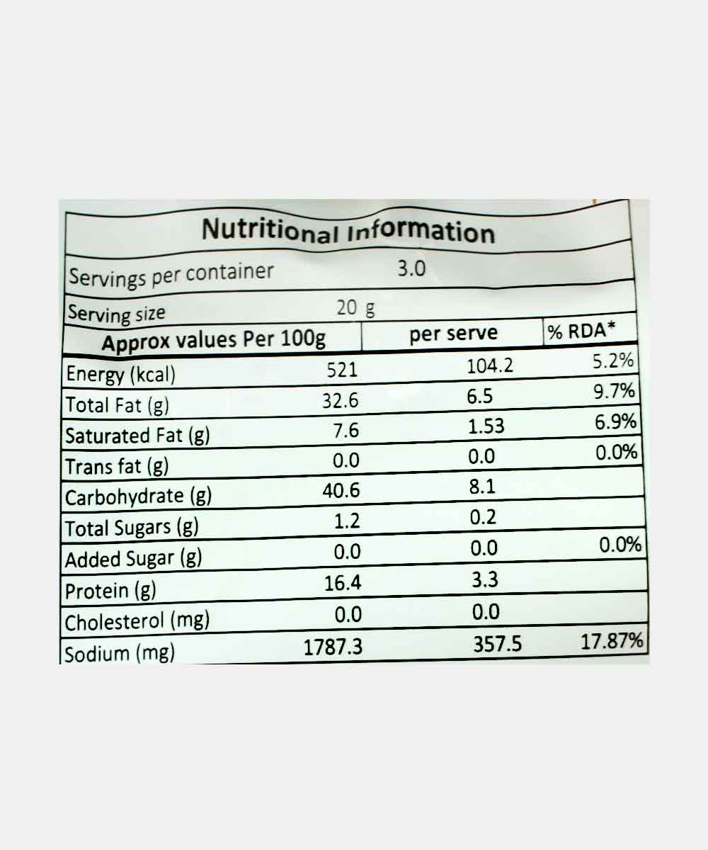Ganesh Papad Yuvan Madras Lentil Hing Jeera Crisps 60 Gm