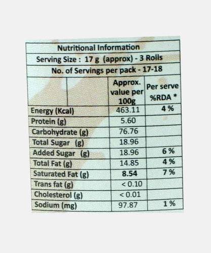 Pickwick Chocolate Rolls 300 Gm