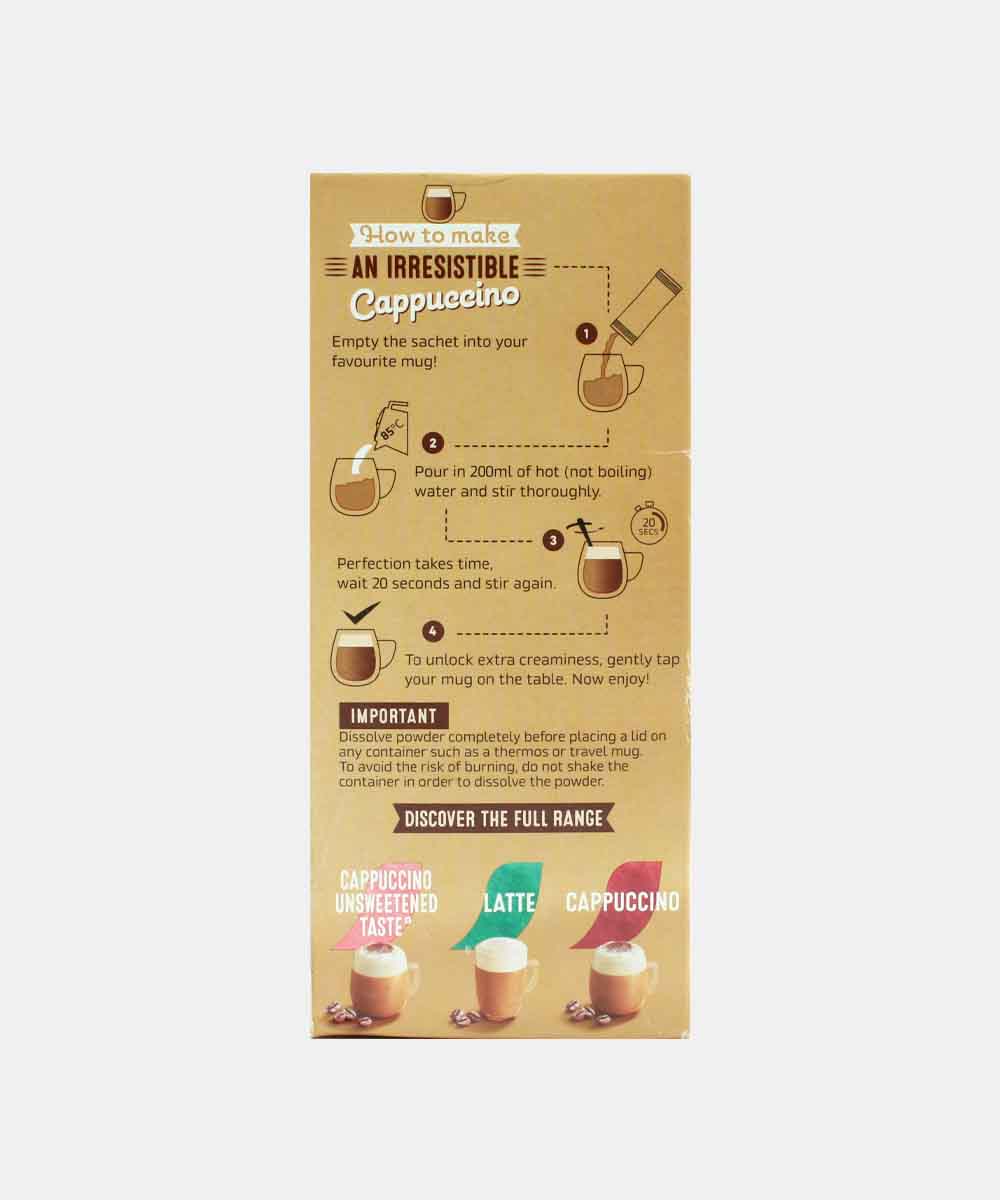 Nestle Nescafe Cappuccino Decaf Unsweetened 105 Gm