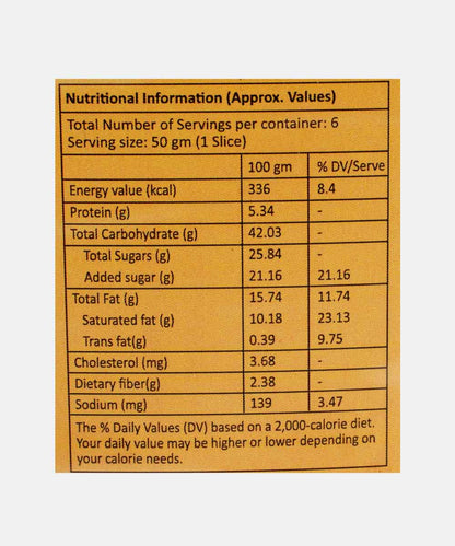 Bon Bay Better Butter Tea Cake 300 Gm