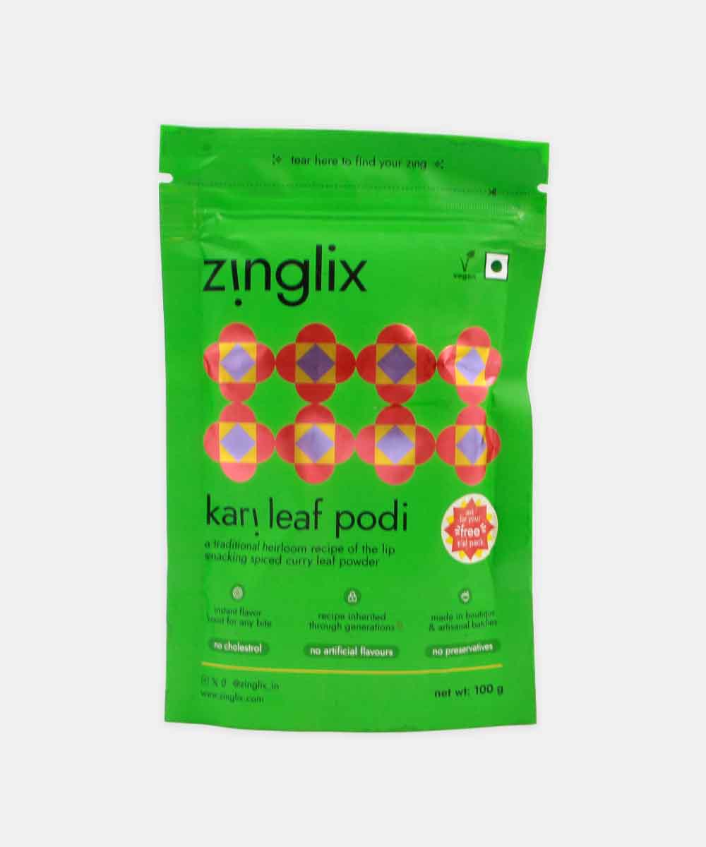 Zinglix Kari Leaf Podi 100 Gm