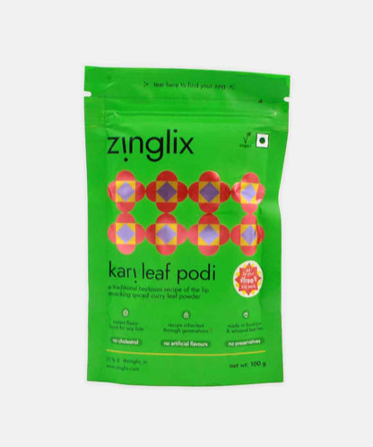 Zinglix Kari Leaf Podi 100 Gm