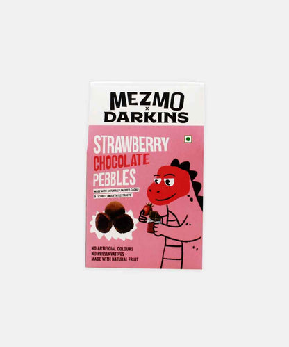Mezmo Darkins Strawberry Chocolate Pebbles 40 Gm