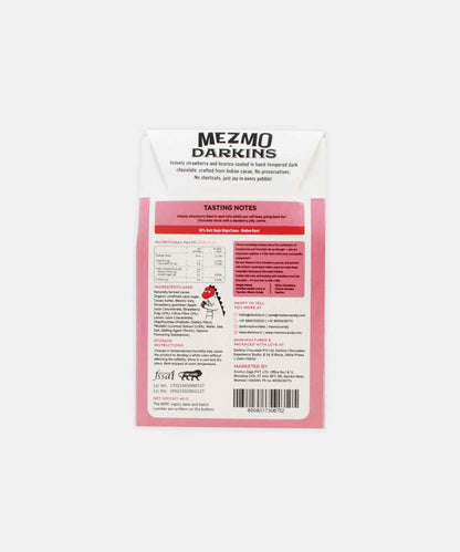Mezmo Darkins Strawberry Chocolate Pebbles 40 Gm