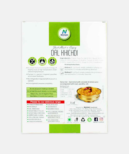 Neelam Dal Khichdi Heat & Eat 250 Gm