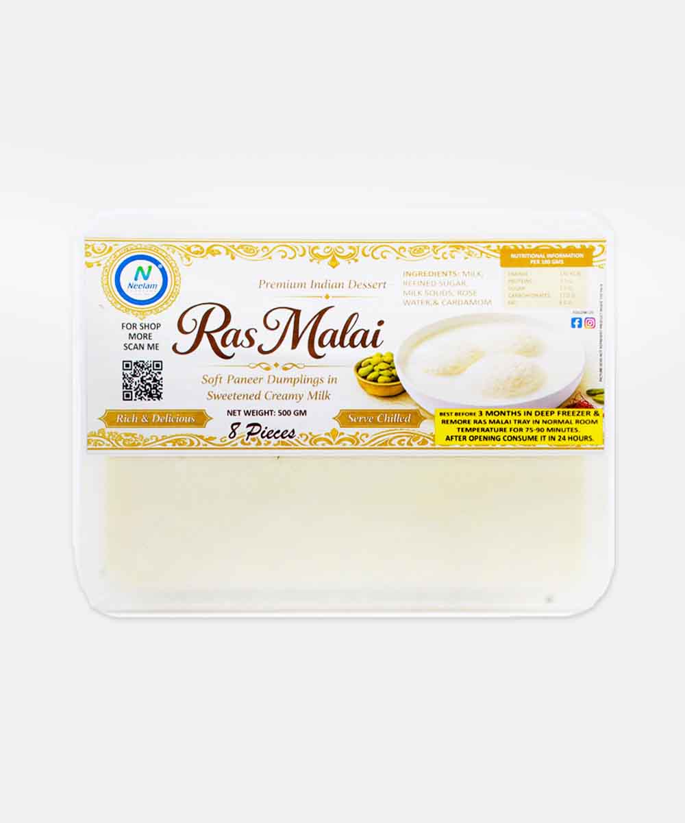 Rasmalai 8 Pcs 500 Gm