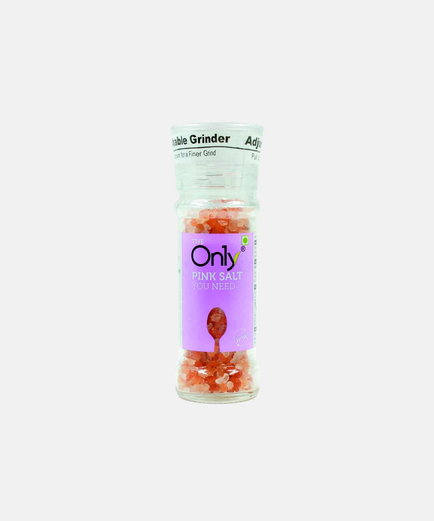 Only Pink Salt Grinder 100 Gm