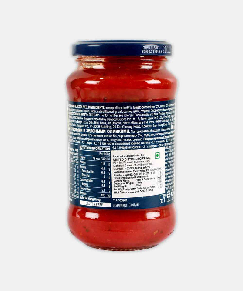 BARILLA OLIVE SAUCE 400