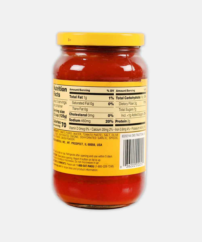 RAGU TRADITIONAL SAUCE 396