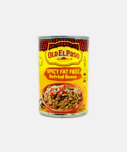 Old El Paso Spicy Fat Free Refried Beans 453 Gm