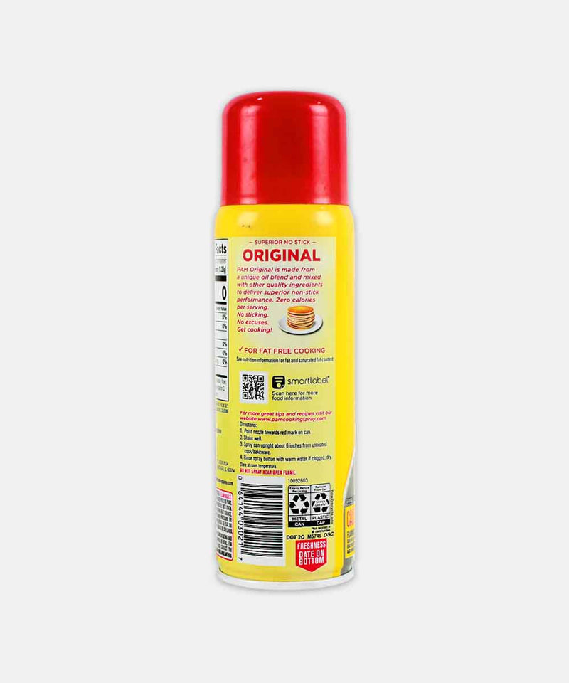 PAM ORGINAL CANOLA COOKING SPRAY 170 GM