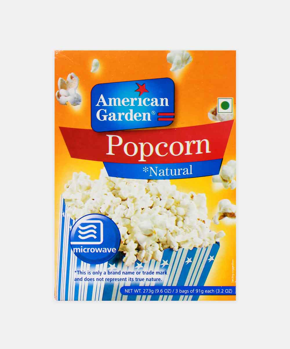 American Garden Natural Popcorn 273 Gm