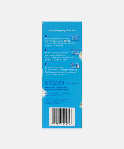 American Garden Natural Popcorn 273 Gm