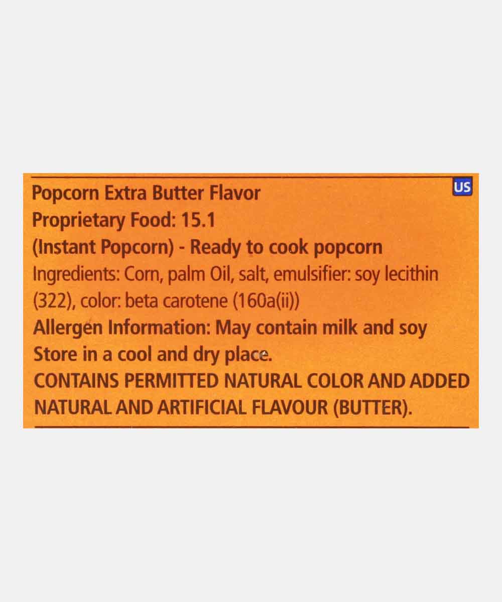 American Garden Extra Butter Popcorn 273 Gm