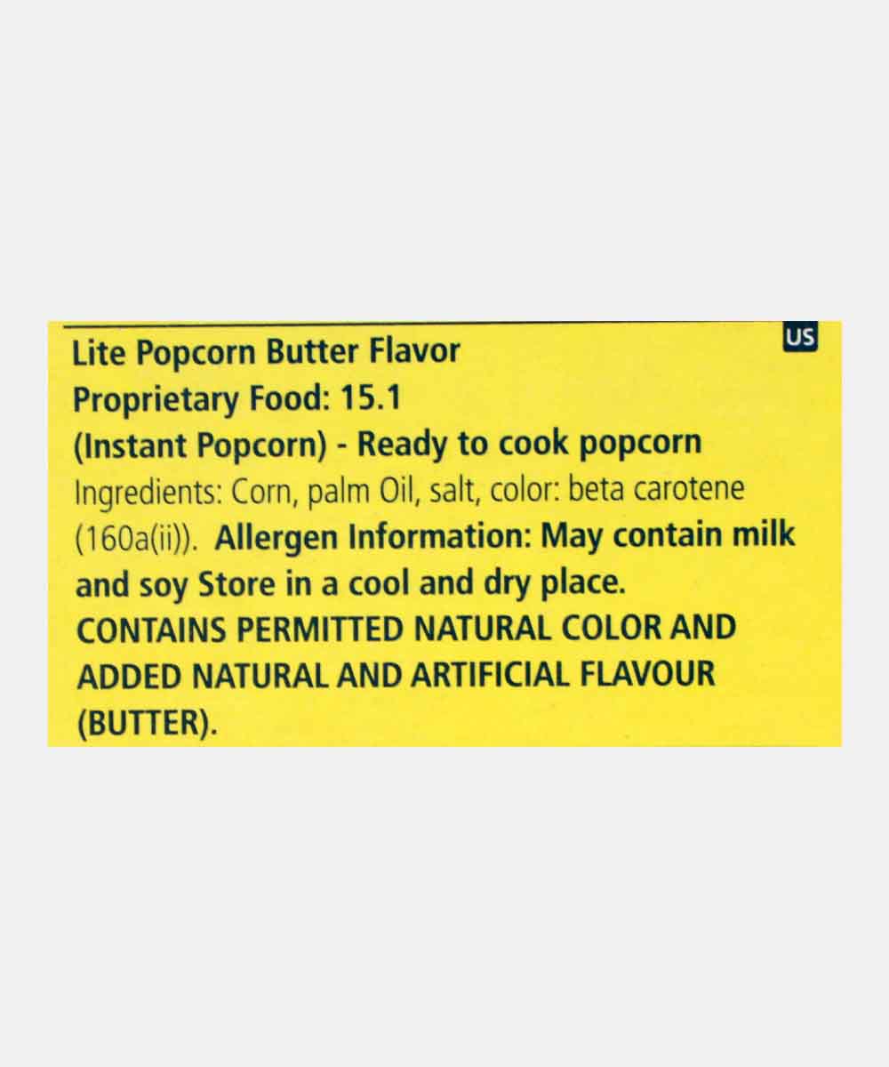 American Garden Butter Popcorn Lite 240 Gm