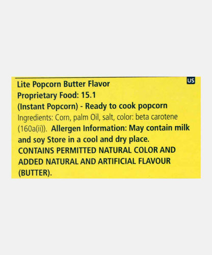 American Garden Butter Popcorn Lite 240 Gm