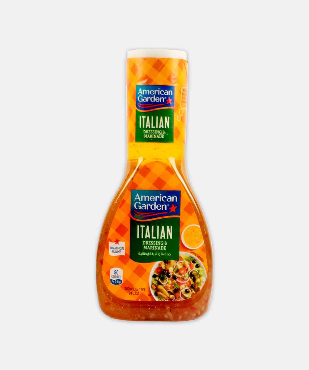 American Garden Italian Dressing & Marinade 267 Ml