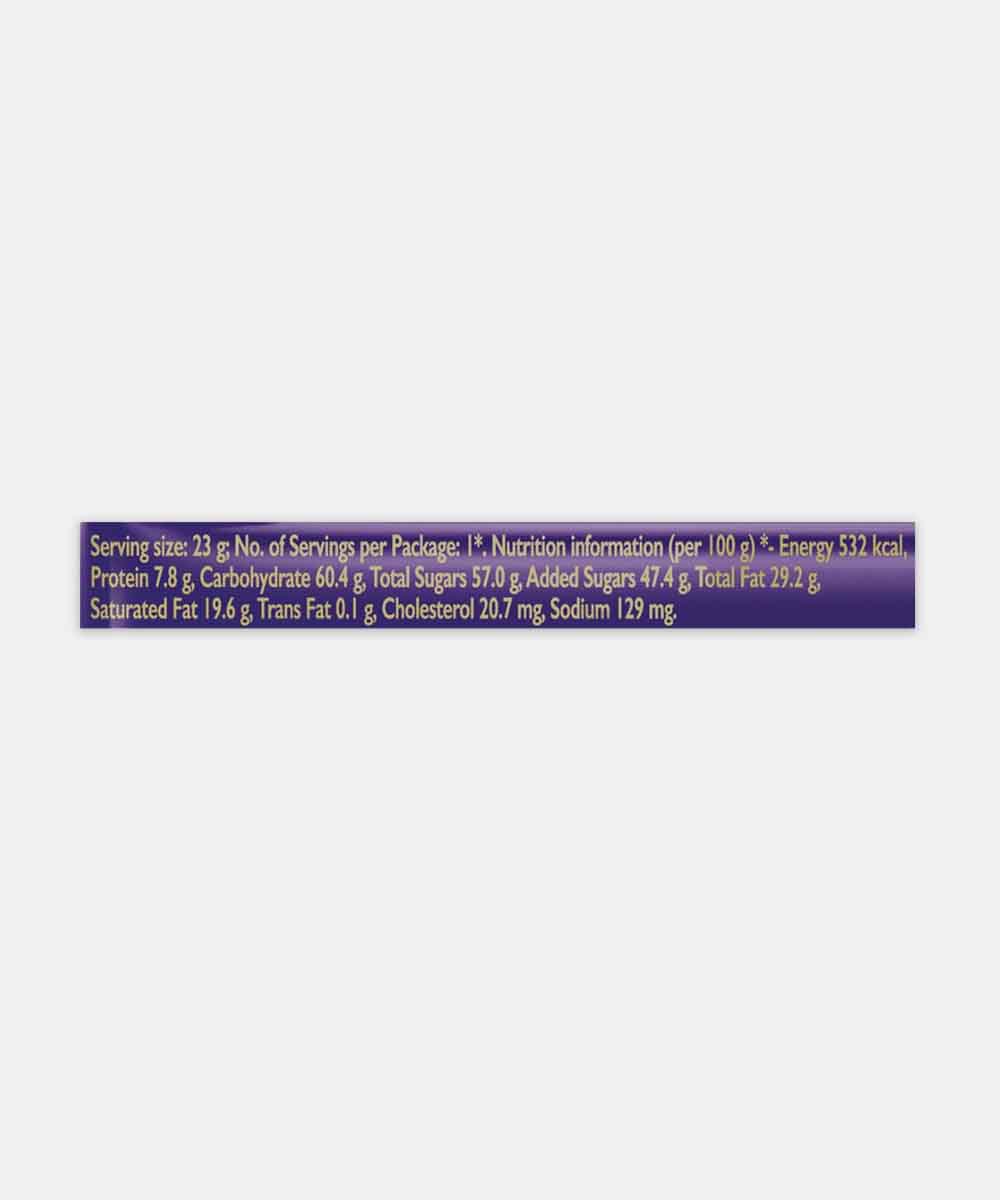 Cadbury Dairy Milk Chocolate 21 Gm