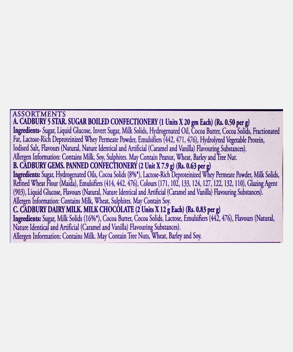 Cadbury Celebrations Assorted 51.2 Gm