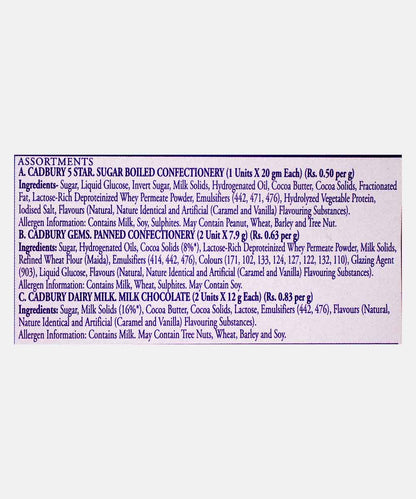 Cadbury Celebrations Assorted 51.2 Gm