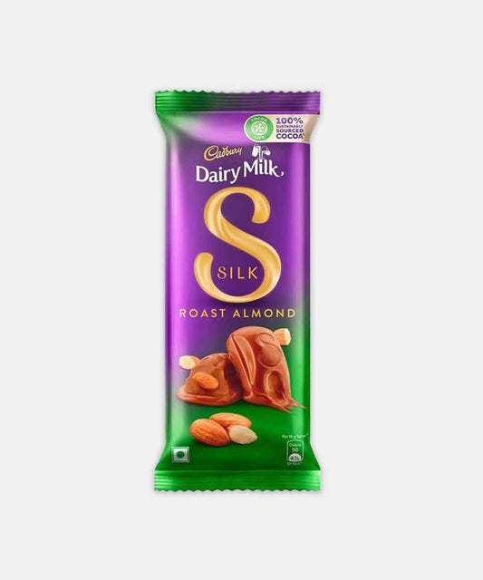 Cadbury Dairy Milk Silk Roast Almond Chocolate 143 Gm