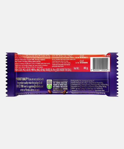 Cadbury Dairy Milk Fruit & Nut Chocolate 80 Gm