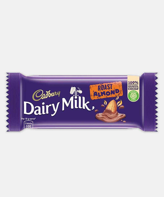 Cadbury Dairy Milk Roast Almond Chocolate 36 Gm