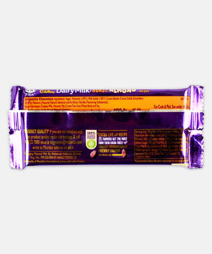 Cadbury Dairy Milk Roast Almond Chocolate 36 Gm