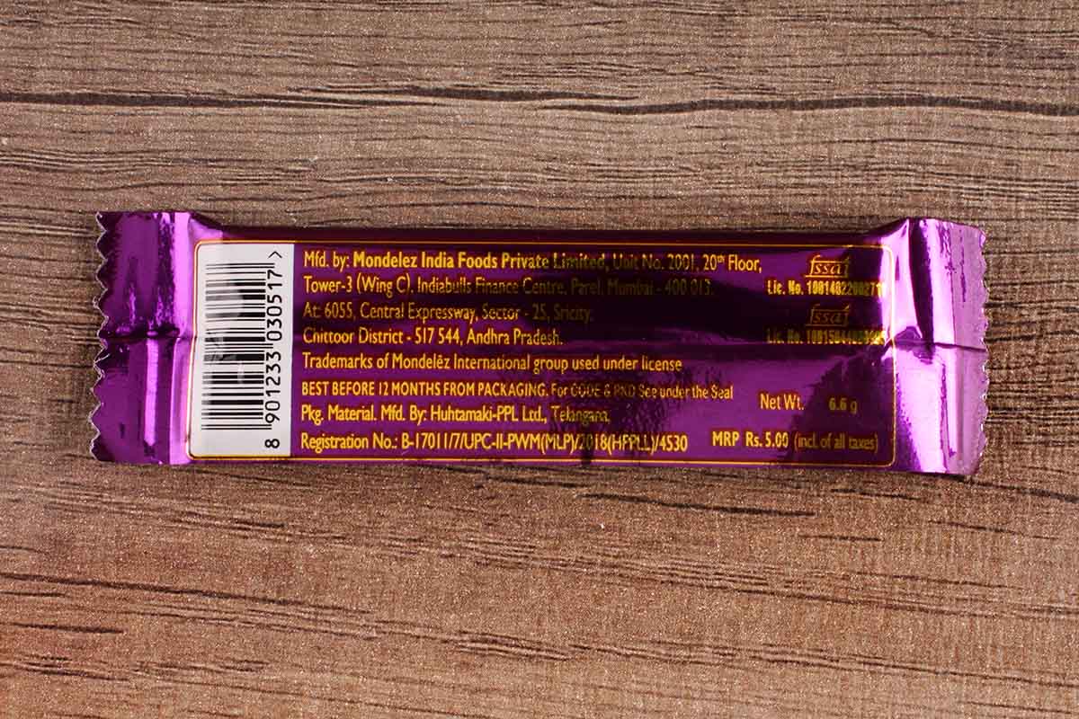 Cadbury Dairy Milk Chocolate 6.3 Gm