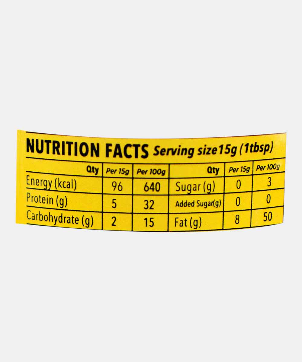 The Butternut Co.Peanut Butter Unsweetened Crunchy 340 Gm