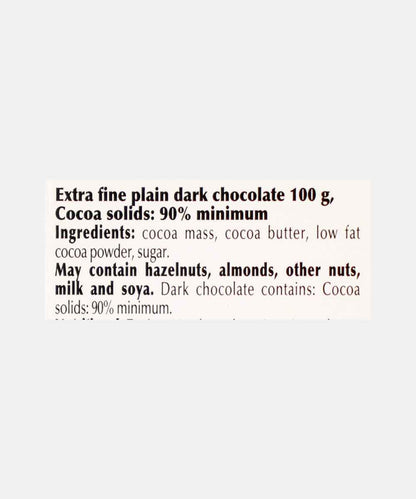 Lindt Excellence 90% Cocoa Supreme Dark Chocolate 100 Gm