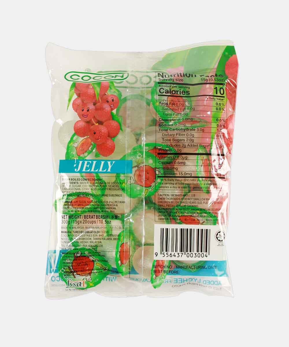 Cocon Jelly Lychee Fruit 300 Gm