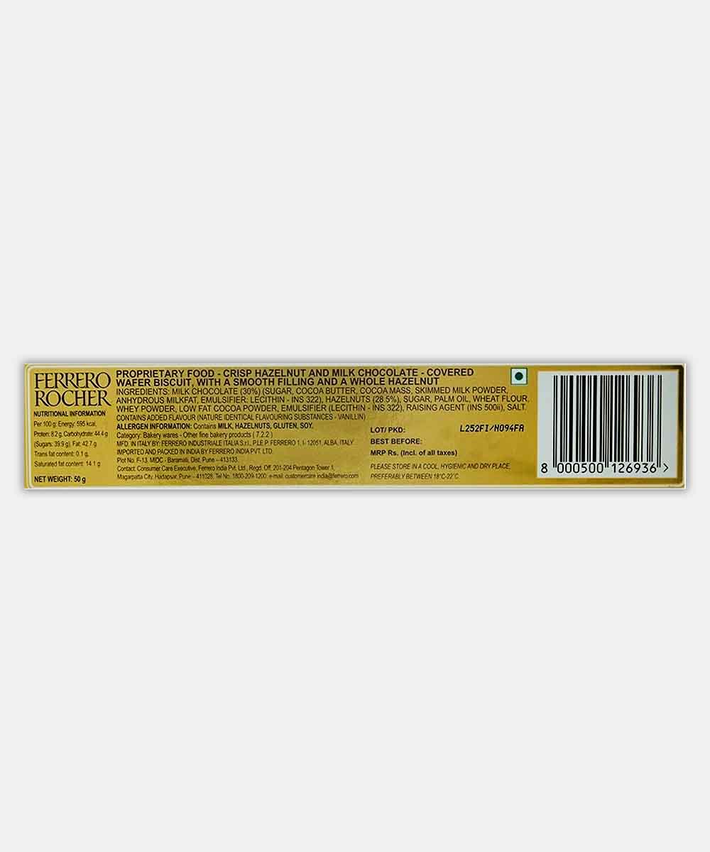 Ferrero Rocher Chocolate 50 Gm