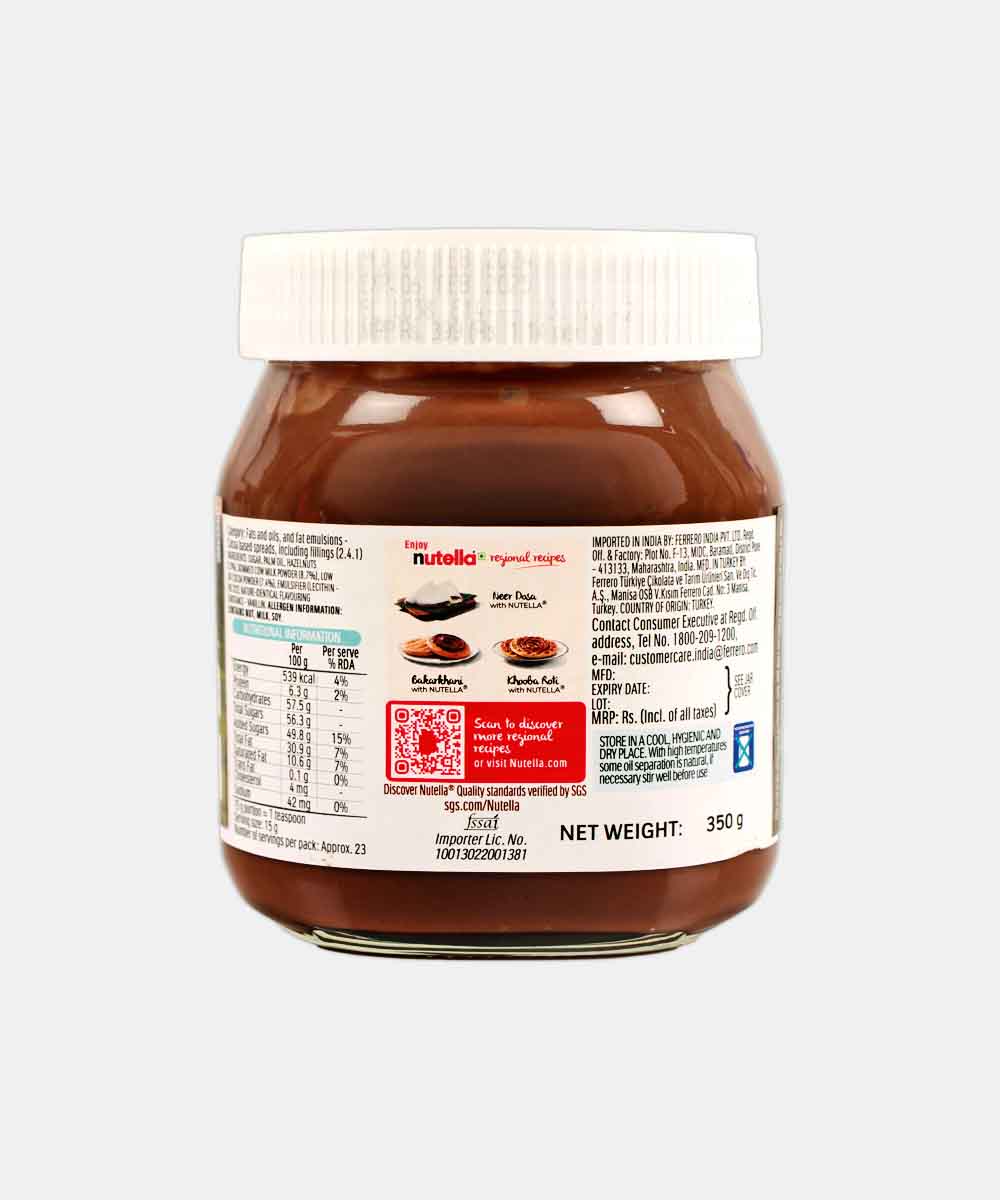Nutella Chocolate Spread 350 Gm