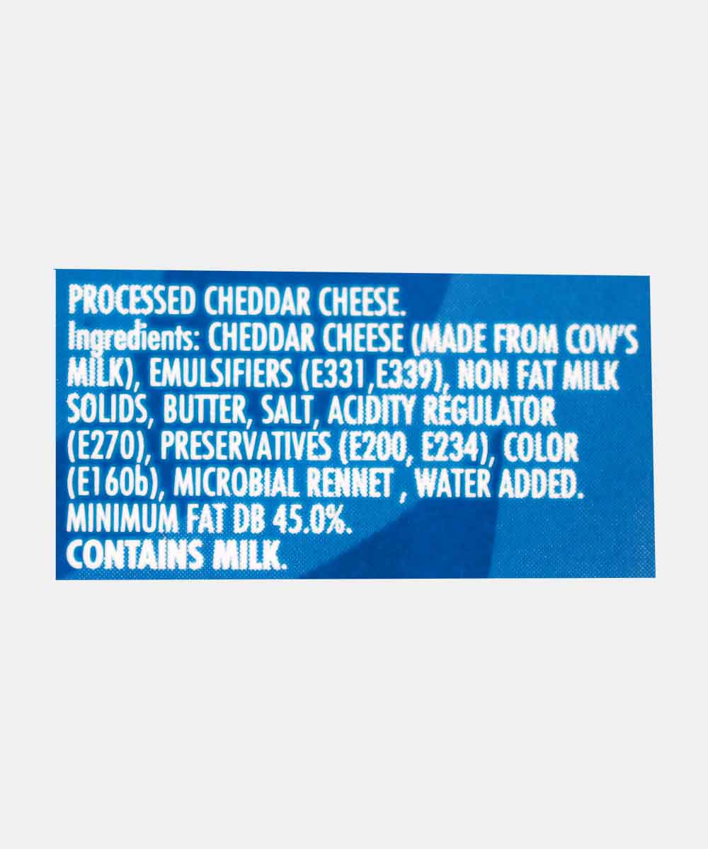 Kraft Cheddar Cheese 250 Gm
