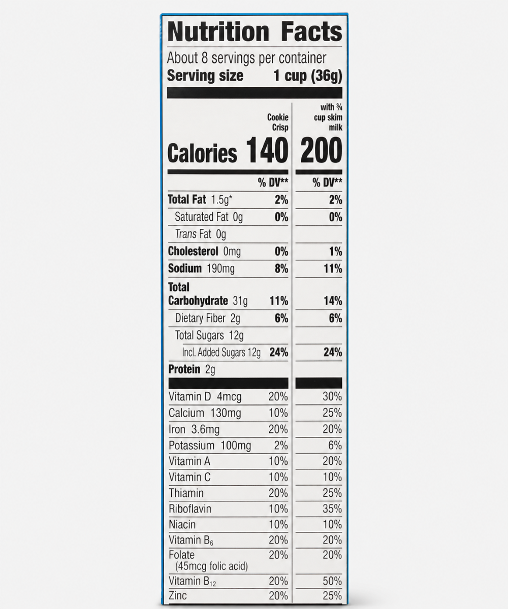 General Mills Cookie Crisp 300 Gm