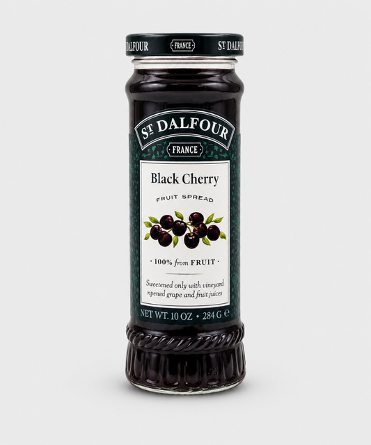 St Dalfour Black Cherry Jam 284 Gm