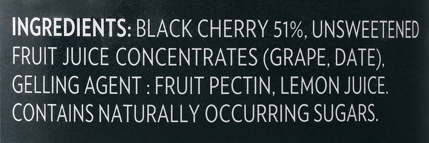 St Dalfour Black Cherry Jam 284 Gm
