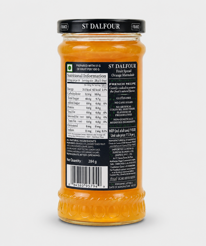St.Dalfour Orange Marmalade Jam 284 Gm