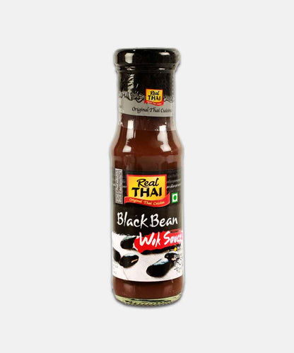 Real Thai Black Bean Wok Sauce 150 Ml