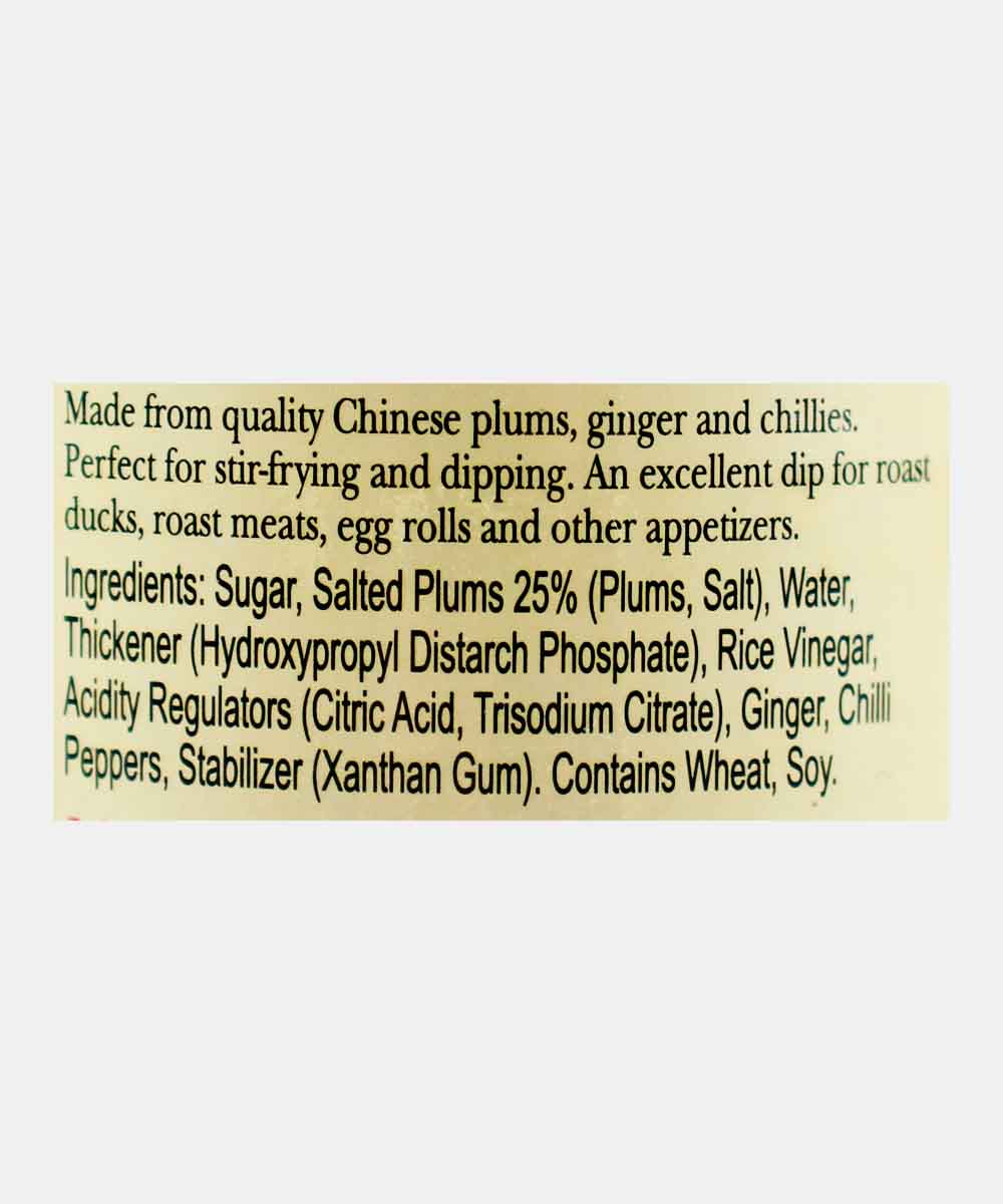 Lee Kum Kee Plum Sauce 260 Gm