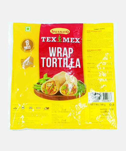 Tex Mex Salsalito Wrap Tortillla 348 Gm