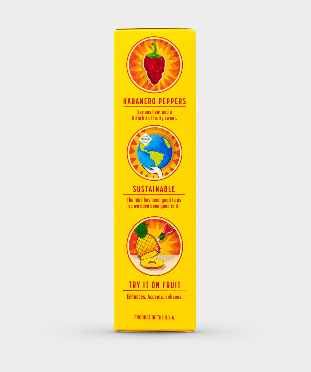 Tabasco Habanero Sauce Hot 60 Ml