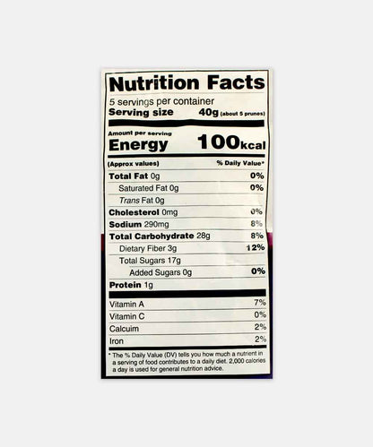 Wilbur California Pitted Prunes 227 Gm