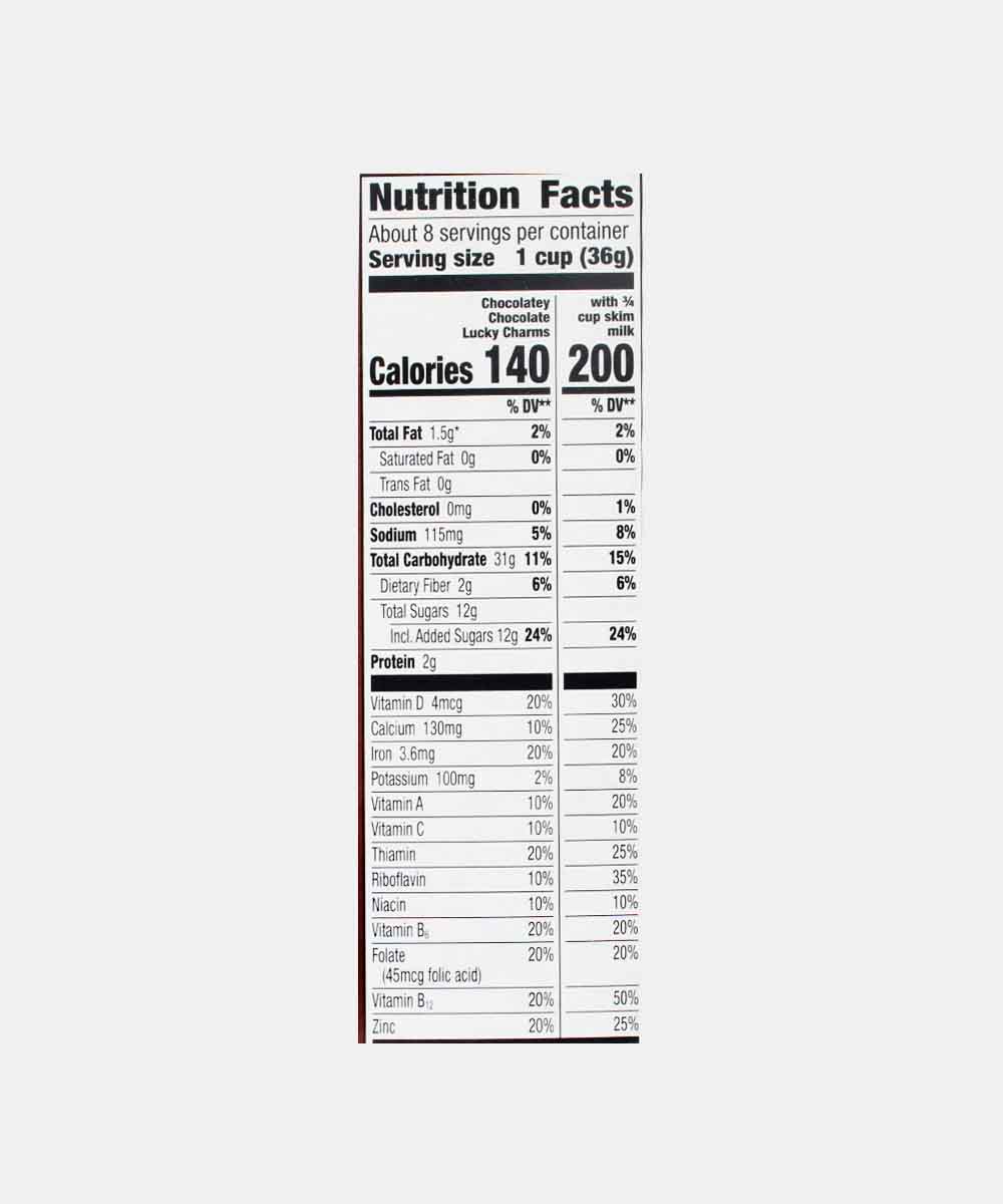 General Mills Lucky Charms Chocolate Cereal 311 Gm